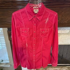Ariat Cowgirl Western Bling Shirt Large